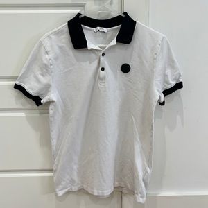Versace collection polo shirt,Black and white,size S